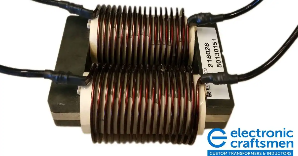 Dual coil custom inductor